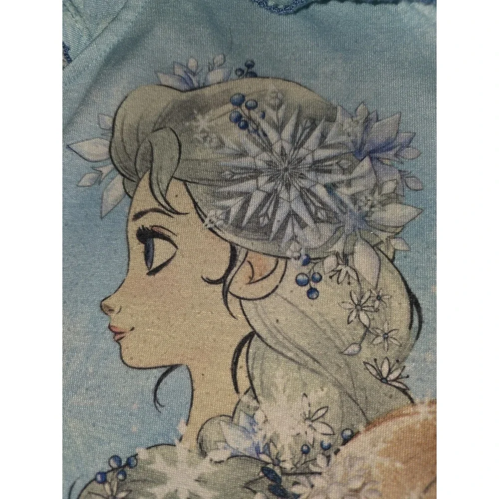 Disney collection frozen elsa anna nightgown pajamas‎ size 2 - Picture 4 of 5